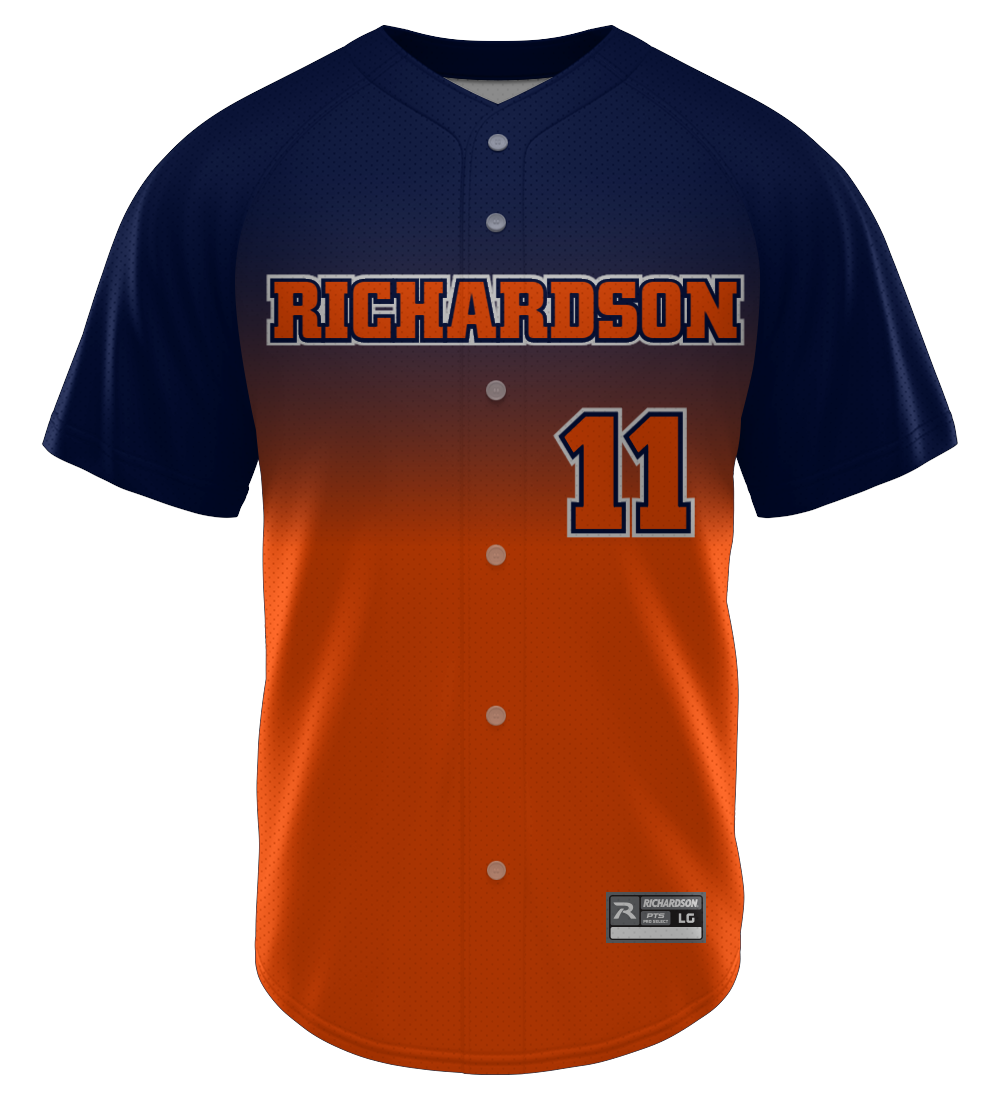 PRO SELECT Sublimated Full Button Jersey Design 13