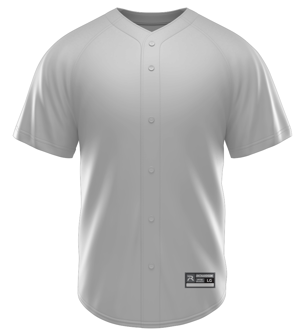 PRO SELECT Hypr Twill Full Button Jersey BLANK TEMPLATE