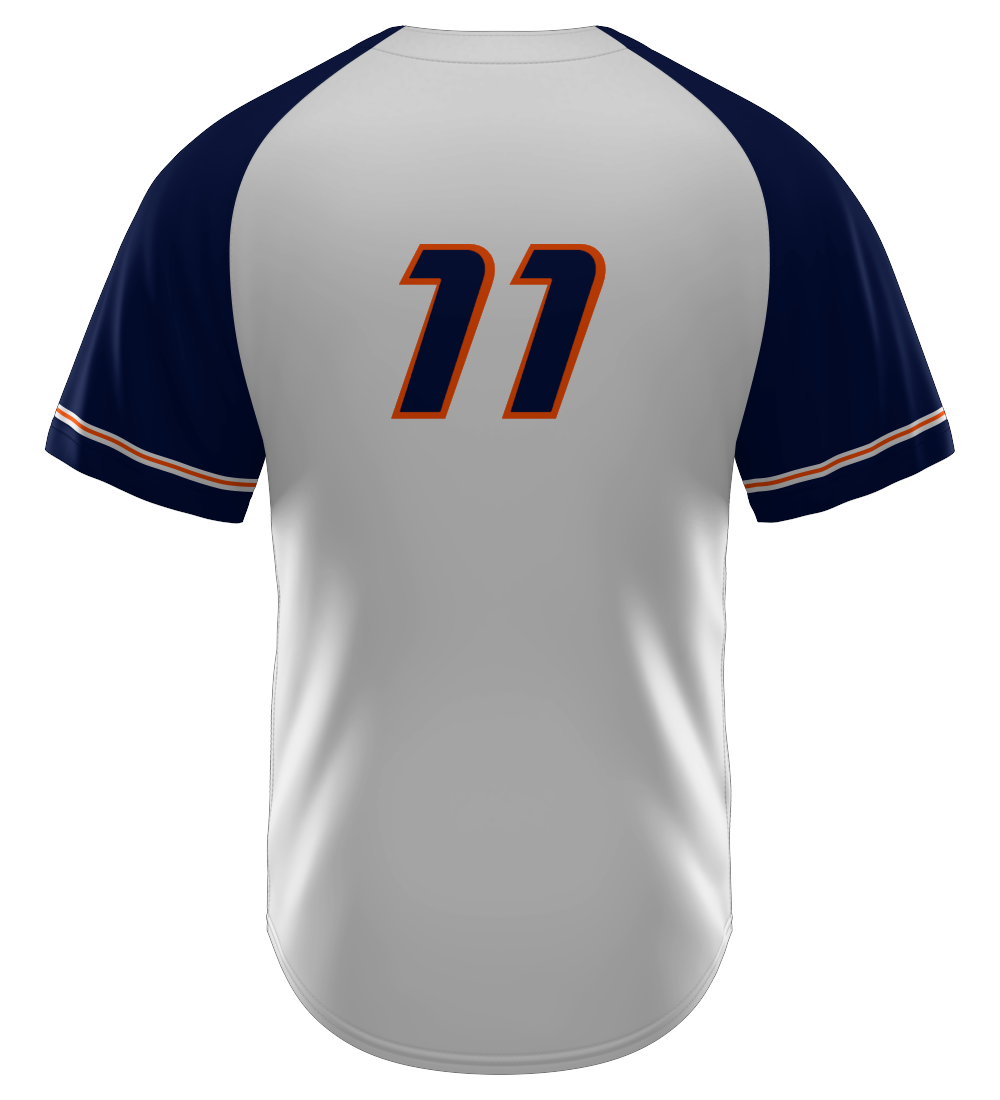 PTS Baseball Full-Button Hypr Twill Jersey Design 11