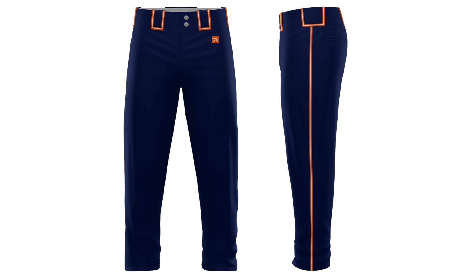 PRO SELECT Sublimated Full Length Open Cuff Pant Design 05