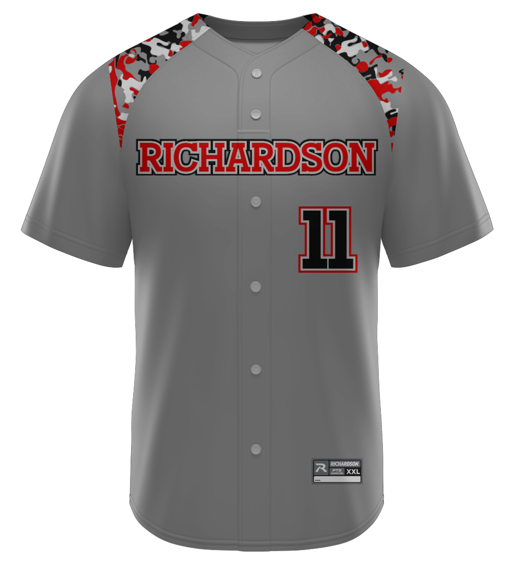 SIGNATURE Sublimated Faux Full Button Jersey Design 03
