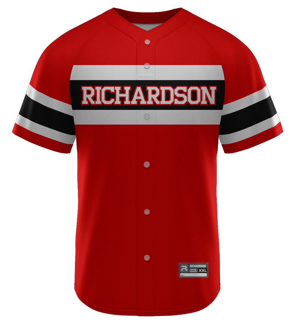 SIGNATURE Sublimated Faux Full Button Jersey Design 17